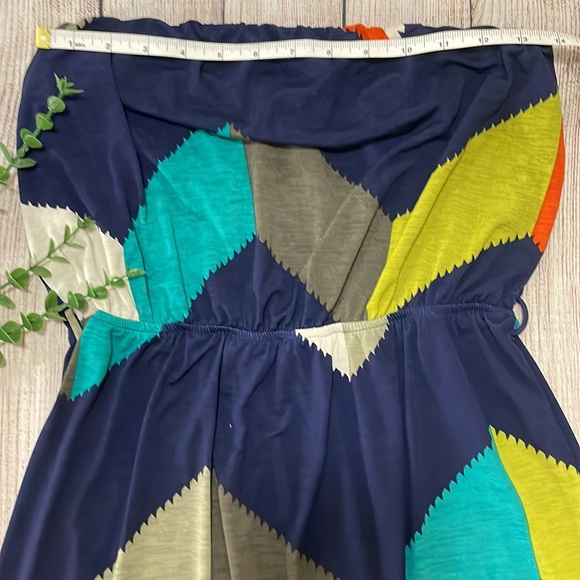 🌸Clearance! 🌸 Windsor Strapless Multi Color Casual Maxi Dress Size Unknown - Picture 6 of 7